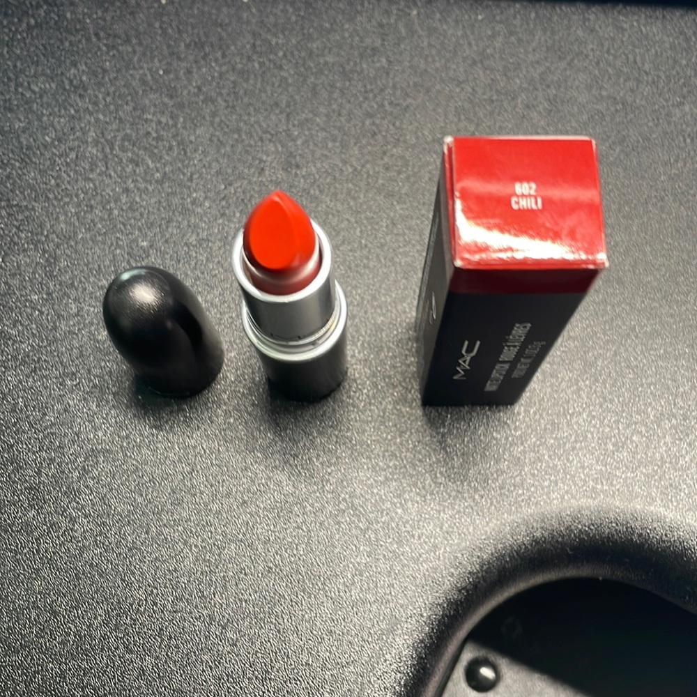 Mac Chili lipstick - New in the box.  NEVER USED